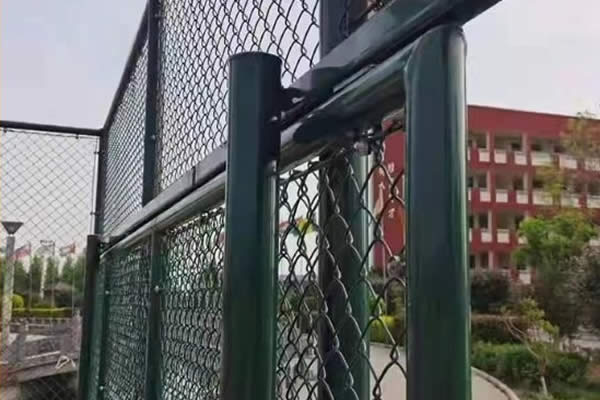 Chain Link Fence and Door Chain Link Fence and Door